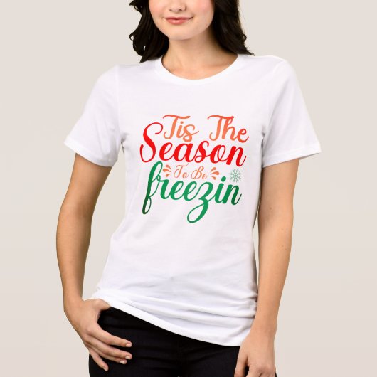 Grappig kerst shirt voor feestelijke vakantie juic (Voorkant)