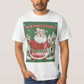 Grappig kerst t-shirt (Voorkant)