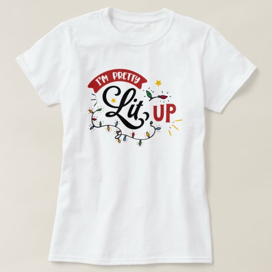 Grappig kerst T-shirt (Design voorkant)