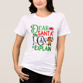 Grappig kerst t-shirt met een vrolijk ontwerp (Voorkant)