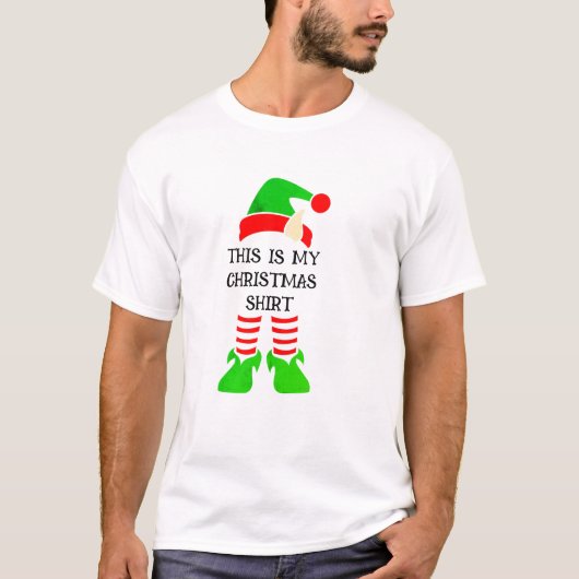 Grappig kerst T-shirt, Snarky vakantie Gezegden T-shirt (Voorkant)