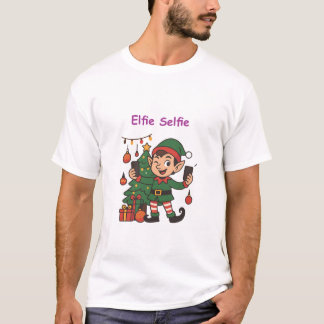 Grappig kerst T-shirt – Vakantiekaboutor humor