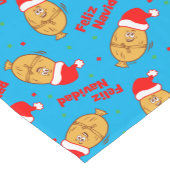 Grappig Kerst Tamales Patroon Korte Tafelloper (Hoek)