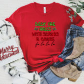 Grappig Kerst Vrouwen T-shirt voor Verpleegkundige