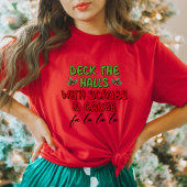 Grappig Kerst Vrouwen T-shirt voor Verpleegkundige