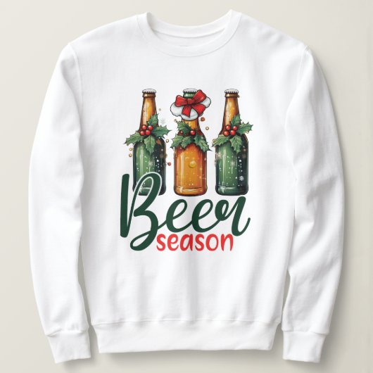 Grappig Kerstbier Seizoen  Trui (Design voorkant)