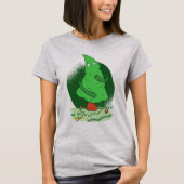 Grappig kerstboom T-shirt (Voorkant)
