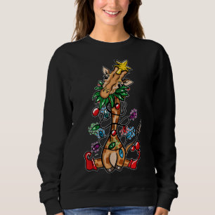 Grappig kerstboomGiraffe Lover Gift Love Giraf Trui