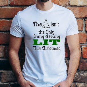 Grappig kerstboomwerk is niet alleen maar iets om  t-shirt