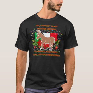 Grappig kerstcadeau Dominick de Italiaanse Christm T-shirt