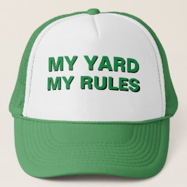 Grappig kerstcadeau-idee voor vader MIJN TUIN MIJN Trucker Pet