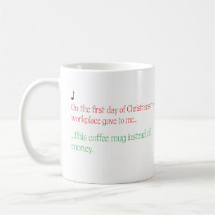 Grappig Kerstcadeau Mok voor medewerkers