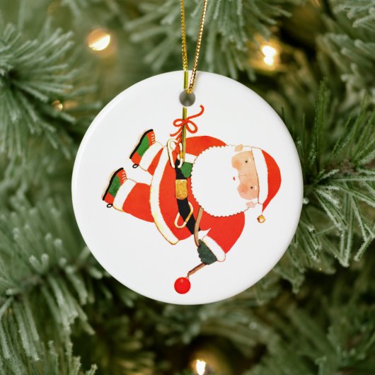 Grappig kerstcadeau om te bewaren keramisch ornament (Boom)