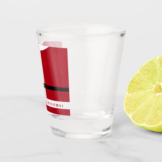 Grappig kerstcadeau Santa Shot Glass Shot Glas (Rechts)