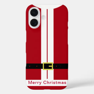 Grappig Kerstcadeau Sinterklaas Design iPhone 16 Hoesje