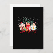 Grappig kerstcadeau voor dames en heren kaart (Voorkant / Achterkant)