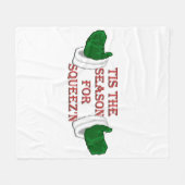 Grappig kerstcadeau voor feestdag fleece deken (Voorkant (Horizontaal))