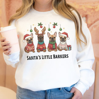 Grappig kerstcadeau voor Franse Bulldog Mama Trui