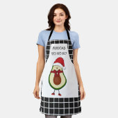 Grappig kerstcadeau voor haar advocaat schort (Gedragen)