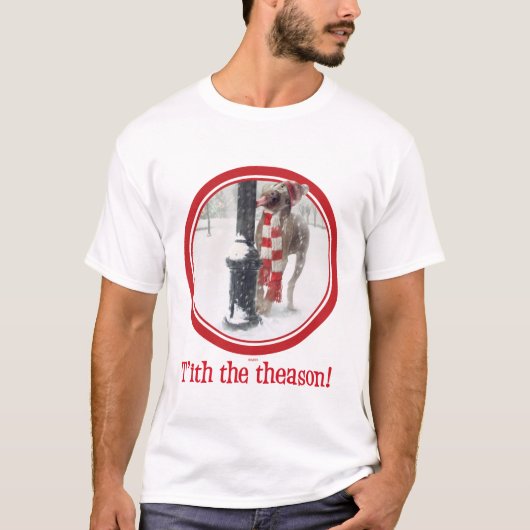 Grappig kerstcadeau voor kerstmis t-shirt (Voorkant)
