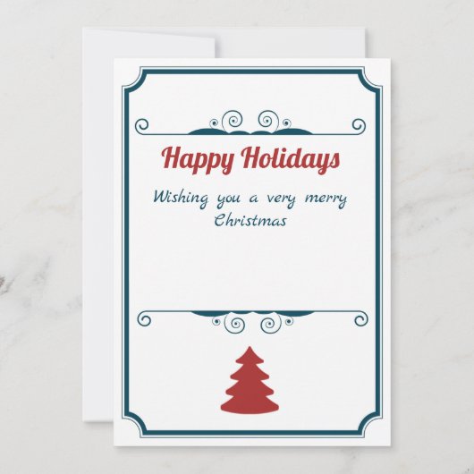 Grappig kerstcadeau voor Voucher Holder (Achterkant)