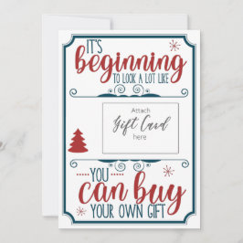 Grappig kerstcadeau voor Voucher Holder