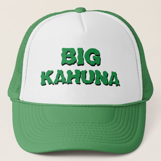 Grappig kerstcadeauidee voor pap BIG KAHUNA Trucker Pet (Voorkant)