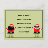 Grappig kerstcadeaukaartje briefkaart (Voorkant)