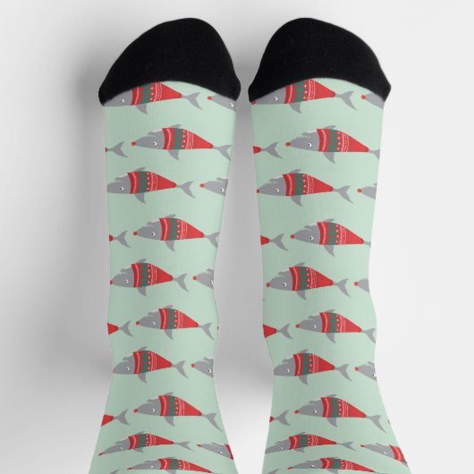 Grappig kerstcadeautje All-Over-Print Socks Sokken (Top)