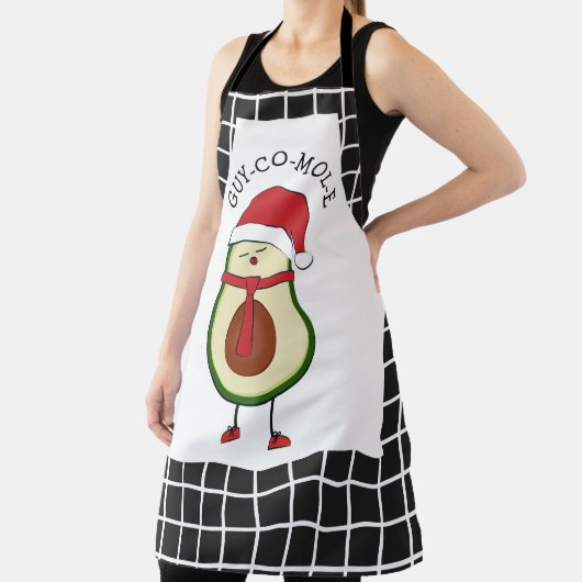 Grappig kerstcadeautje Avocado voor hem Schort (Insitu)