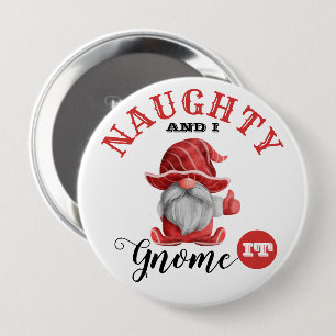Grappig kerstcadeautje Button