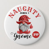 Grappig kerstcadeautje Button (Voorkant)