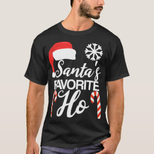 Grappig kerstcadeautje Familie Pajama Santas Gunst T-shirt