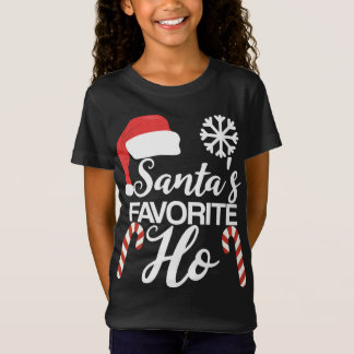 Grappig kerstcadeautje Familie Pajama Santas Gunst T-shirt