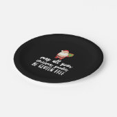 Grappig kerstcadeautje gratis papieren bordje (Gekanteld)