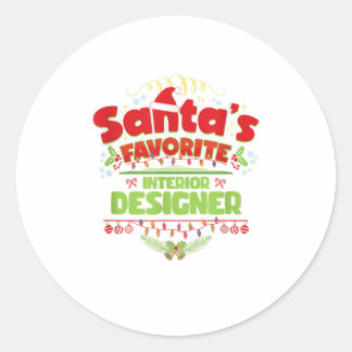Grappig kerstcadeautje, kerstcadeau ronde sticker