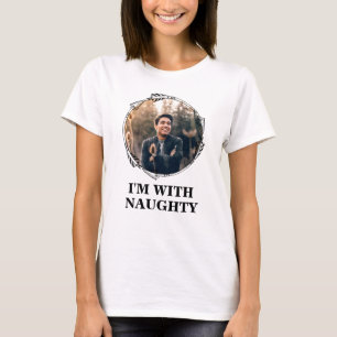 Grappig kerstcadeautje, leuk stel, mooie foto t-shirt