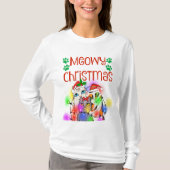 Grappig kerstcadeautje met schouder Shirt (Voorkant)