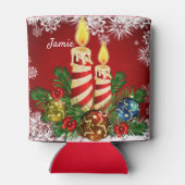 Grappig kerstcadeautje met stuffer, aangepaste naa blikjeskoeler (Achterkant)