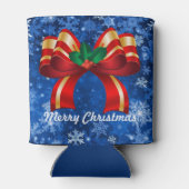 Grappig kerstcadeautje met stuffer JOUW NAAM Beer Blikjeskoeler (Achterkant)