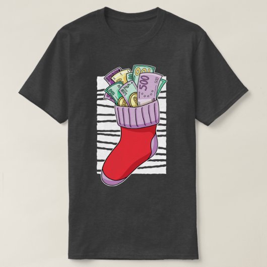 Grappig kerstcadeautje studeren t-shirt (Design voorkant)