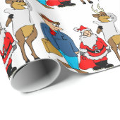 Grappig kerstcadeautjes cadeaupapier (Rol Hoek)