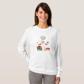 Grappig kerstcadeautjes met de Zuidelijke Kerstman T-shirt (Voorkant volledig)