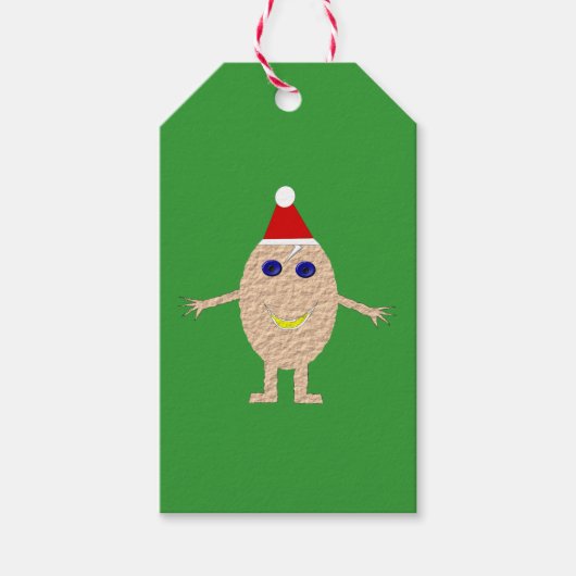 Grappig kerstcadeautjes voor Labels met kerstcadea Cadeaulabel (Voorkant)