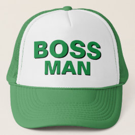 Grappig kerstcadeautjes voor pap BOSS-MAN Trucker Pet