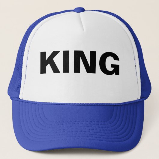 Grappig kerstcadeautjes voor pap KING Trucker Pet (Voorkant)