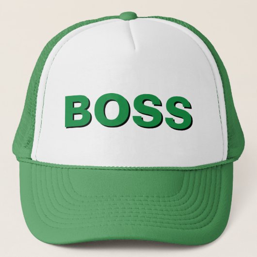 Grappig kerstcadeautjes voor papa BOSS Trucker Pet (Voorkant)