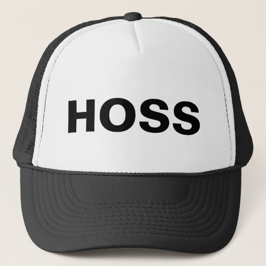 Grappig kerstcadeautjes voor papa HOSS Trucker Pet (Voorkant)