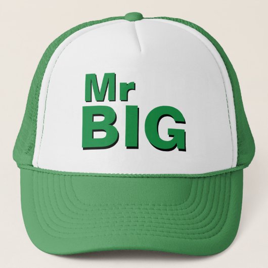 Grappig kerstcadeautjes voor papa Mr BIG Trucker Pet (Voorkant)