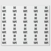 Grappig kerstdamp of dampdamp cadeaupapier (Vlak)